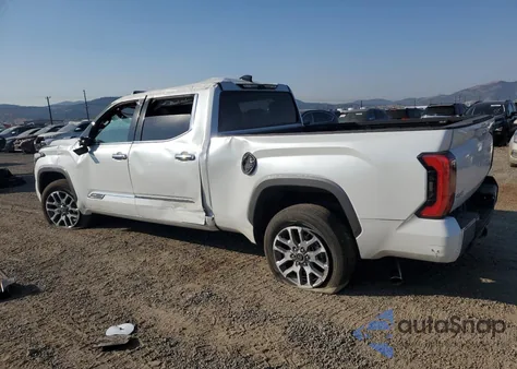 2023 Toyota Tundra Crewmax Platinum из США, поврежденный, VIN 5TFMC5EC8PX003822